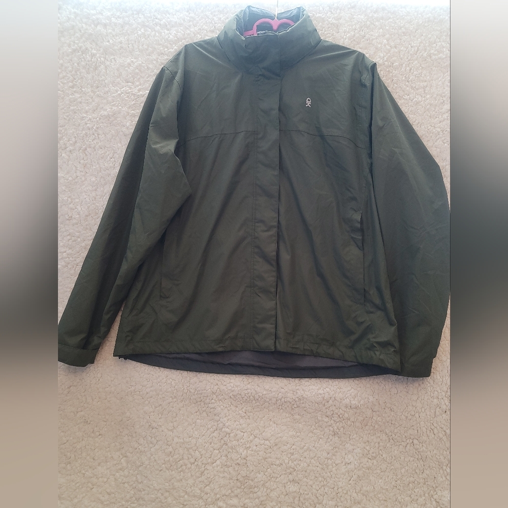 NWOT Little Donkey Andy Waterproof Rain Jacket - Olive Green - Size XL